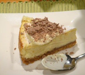 TINA’S BAKED LIME&nbsp;CHEESECAKE