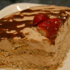 Mums Hazelnut Meringue Cake with Chocolate&nbsp;Ganache