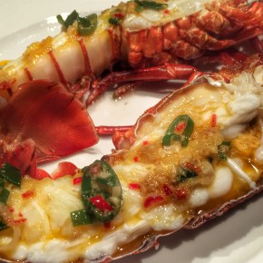 Asian style steamed&nbsp;crayfish